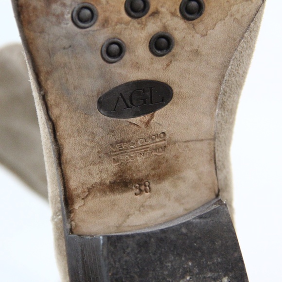 AGL Boots Women Pull on Bootie Attilio Giusti Leombruni Italian Shoes 38 - Picture 9 of 10